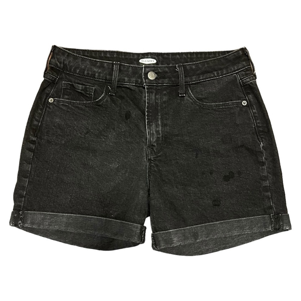 Old Navy black shorts size 8 excellent condition